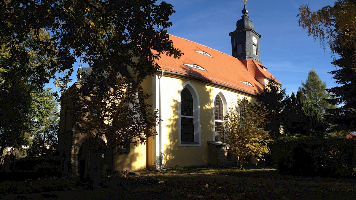 Die St. Katharinenkirche in Kesselsdorf