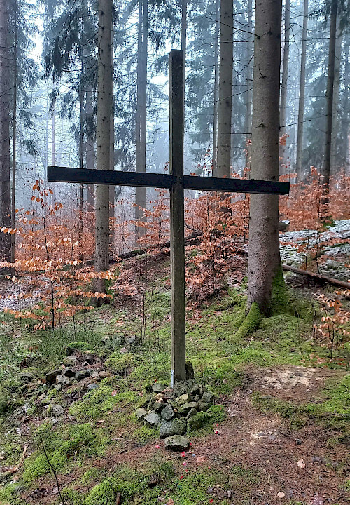 Das Pilgerkreuz am Jakobsweg