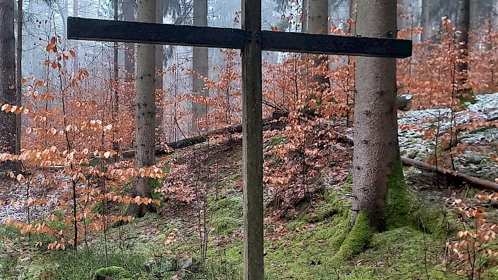 Das Pilgerkreuz am Jakobsweg